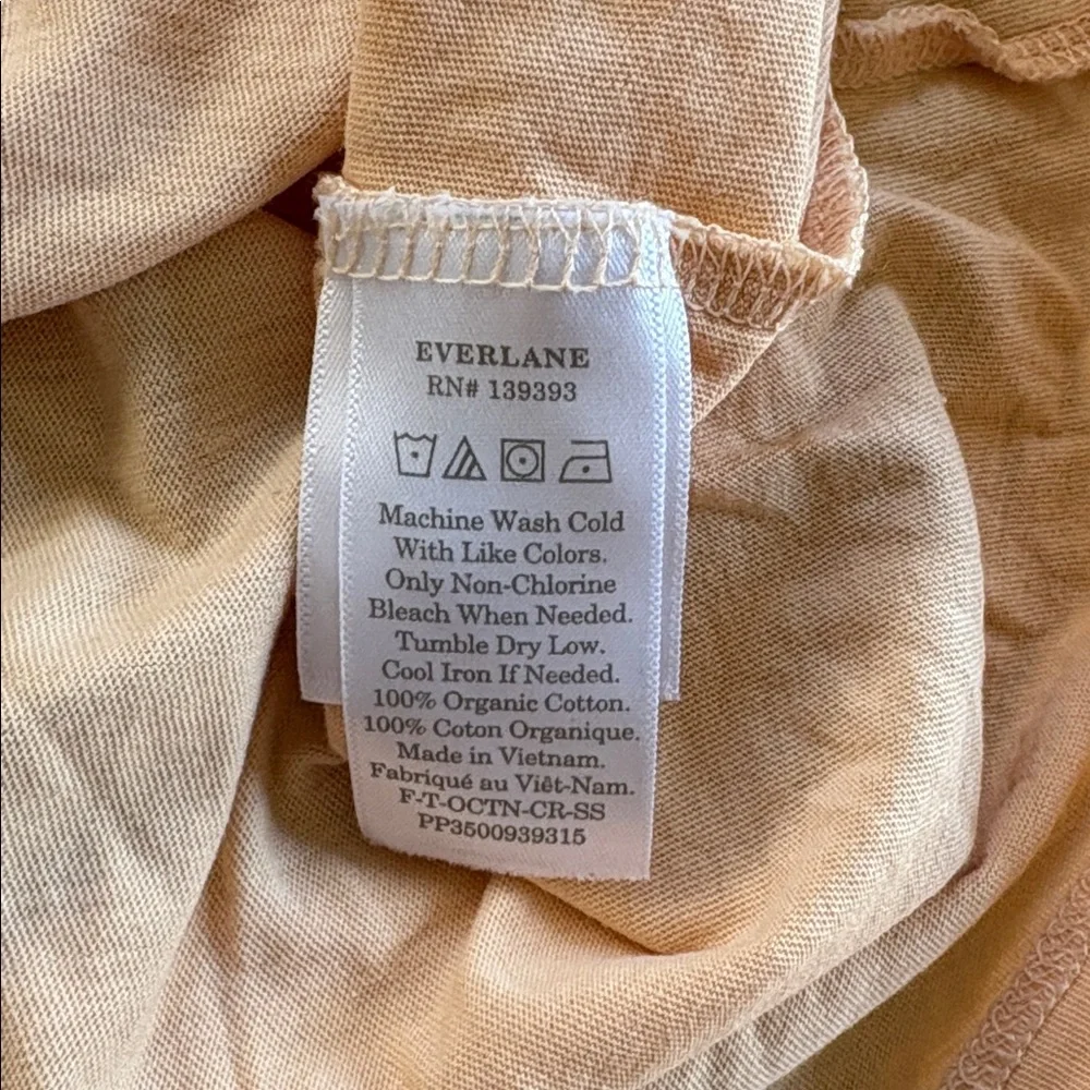 Everlane shirt sleeve Tee Size M
